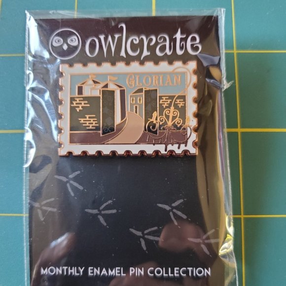 OwlCrate Accessories - 10/$10 OwlCrate "Glorian Stamp" Enamel Pin